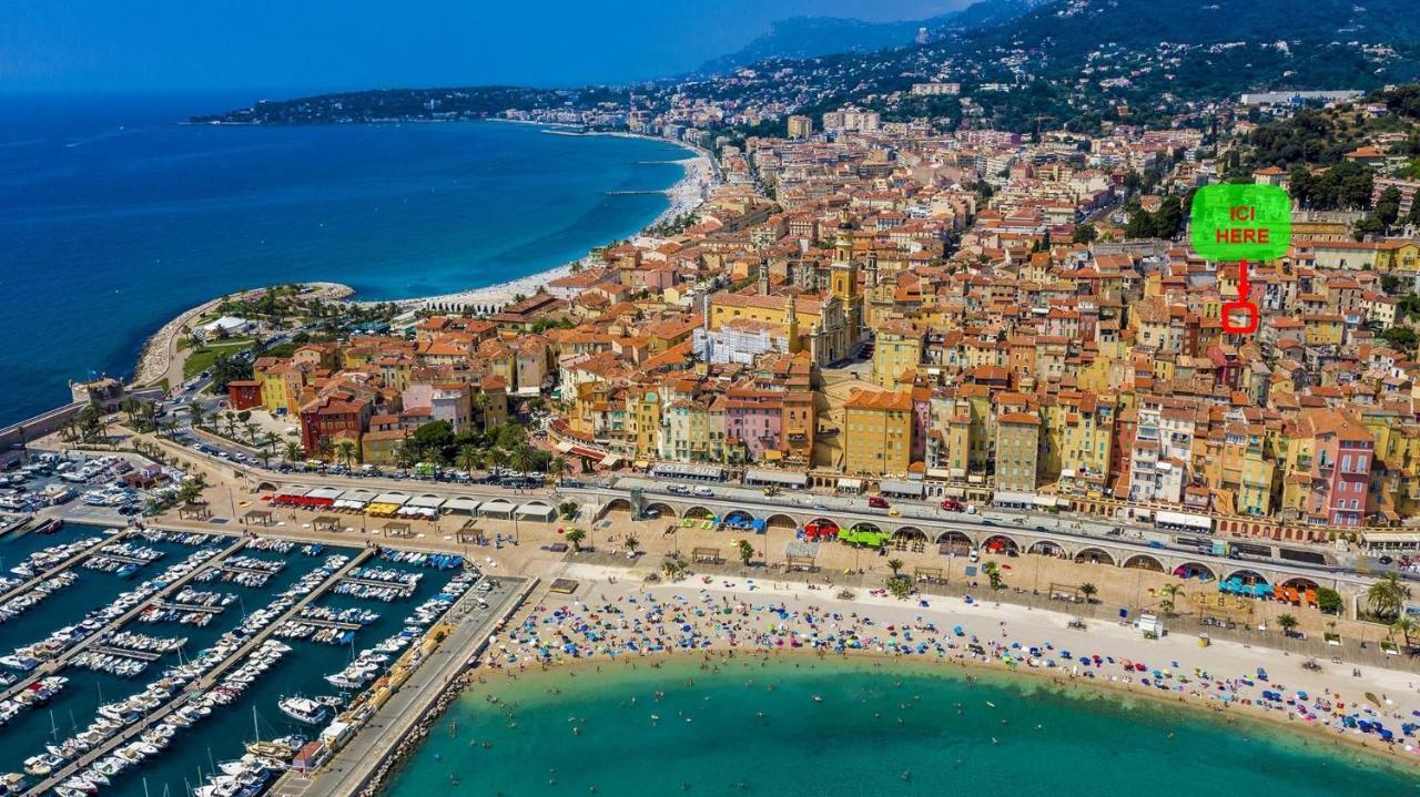 Menton, Centre Historique, Vue Apartamento