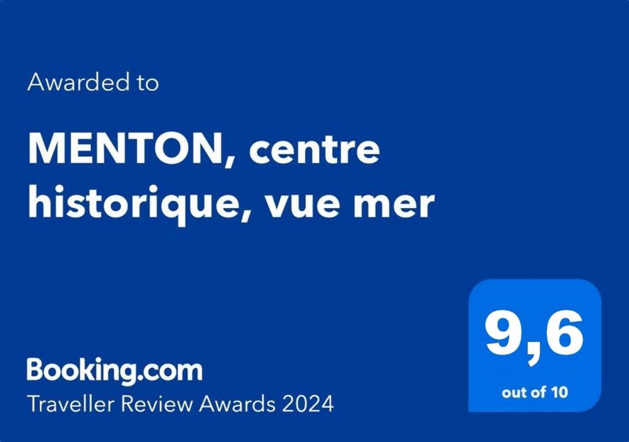 Apartamento Menton, Centre Historique, Vue