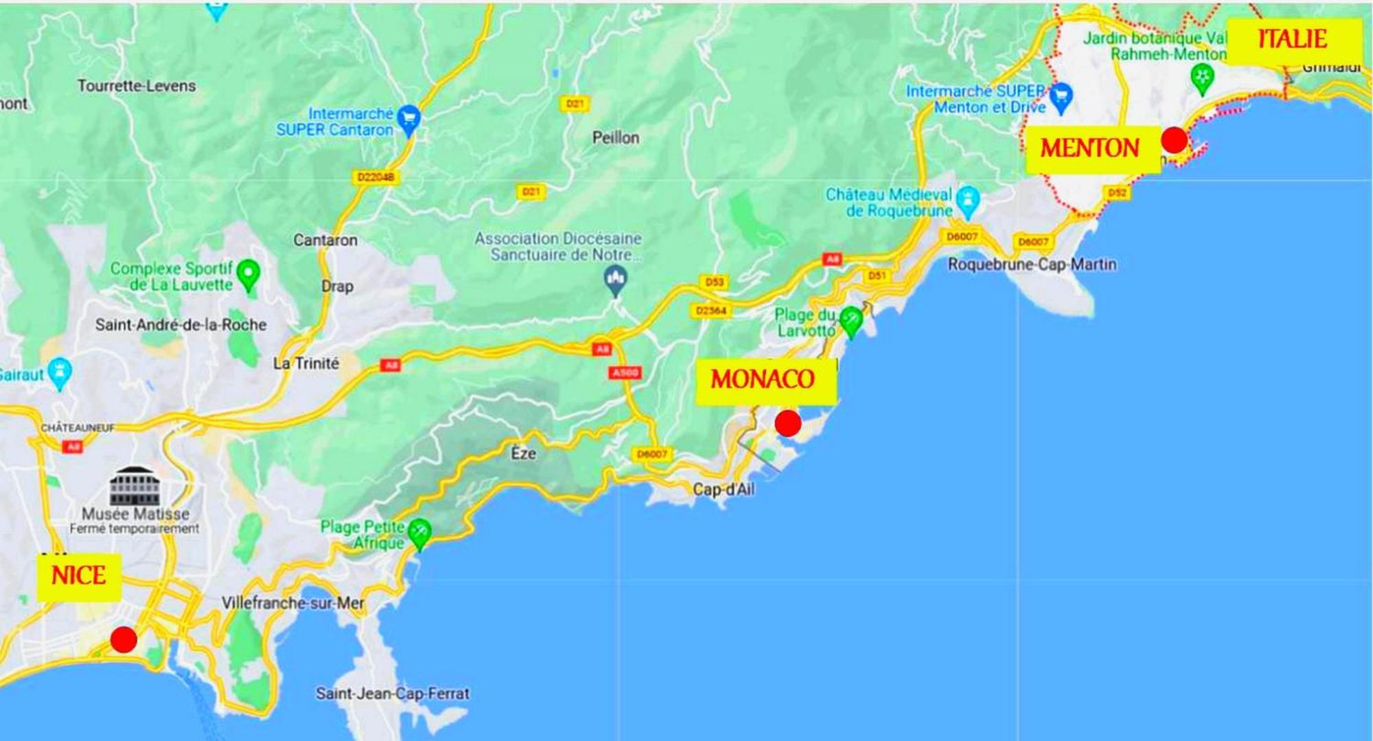 Menton, Centre Historique, Vue Apartamento *